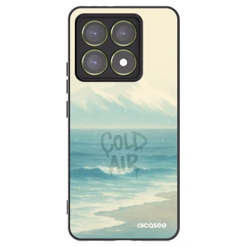 Picasee Μαύρη θήκη σιλικόνης για Xiaomi 14T - COLD AIR