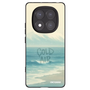 Picasee Μαύρη θήκη σιλικόνης για Xiaomi Redmi Note 14 Pro+ 5G - COLD AIR