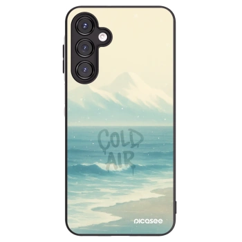 Picasee Μαύρη θήκη σιλικόνης για Samsung Galaxy A16 5G - COLD AIR