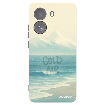 Picasee Μαύρη θήκη σιλικόνης για Xiaomi Poco X7 - COLD AIR