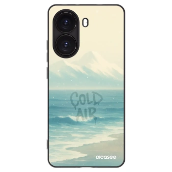 Picasee Μαύρη θήκη σιλικόνης για Xiaomi Poco X7 Pro 5G - COLD AIR