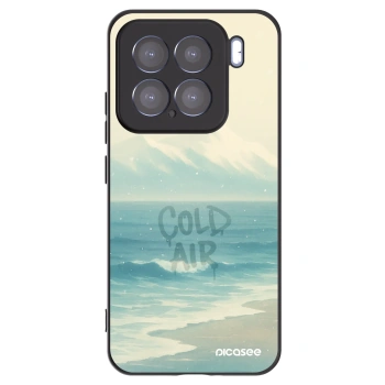 Picasee Μαύρη θήκη σιλικόνης για Xiaomi 15 - COLD AIR