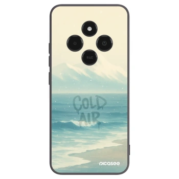 Picasee Μαύρη θήκη σιλικόνης για Xiaomi Poco C75 - COLD AIR