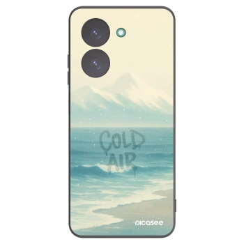 Picasee Μαύρη θήκη σιλικόνης για Xiaomi Redmi A5 - COLD AIR