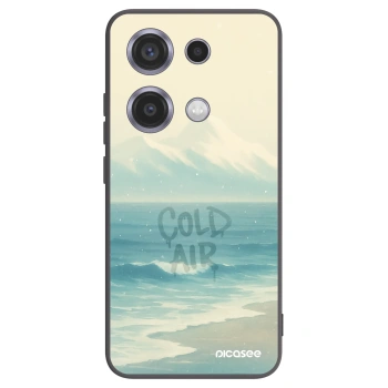 Picasee Μαύρη θήκη σιλικόνης για Xiaomi Redmi Note 14S - COLD AIR