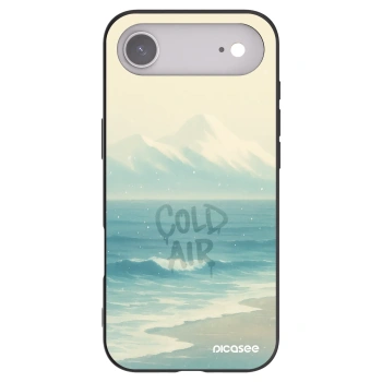 Picasee Μαύρη θήκη σιλικόνης για Apple iPhone Air - COLD AIR