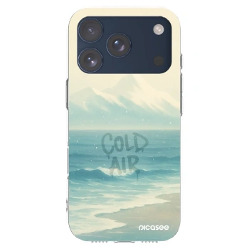 Picasee διαφανής θήκη σιλικόνης Apple iPhone 17 Pro - COLD AIR