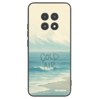 Picasee Μαύρη θήκη σιλικόνης για Realme 12X - COLD AIR