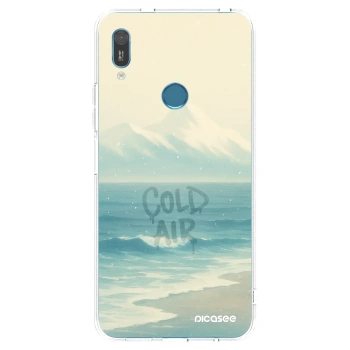 Picasee διαφανής θήκη σιλικόνης Huawei Y6 2019 - COLD AIR