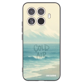 Picasee Μαύρη θήκη σιλικόνης για Xiaomi 15T Pro - COLD AIR