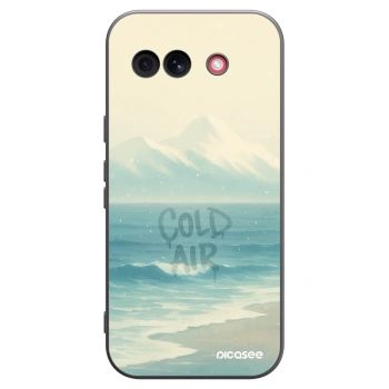 Picasee Μαύρη θήκη σιλικόνης για Google Pixel 10a - COLD AIR