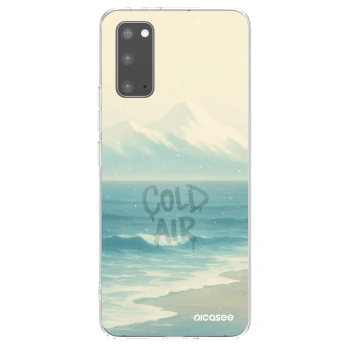 Picasee διαφανής θήκη σιλικόνης Samsung Galaxy S20 G980F - COLD AIR