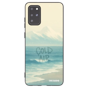 Picasee Μαύρη θήκη σιλικόνης για Samsung Galaxy S20+ G985F - COLD AIR