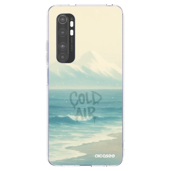 Picasee διαφανής θήκη σιλικόνης Xiaomi Mi Note 10 Lite - COLD AIR