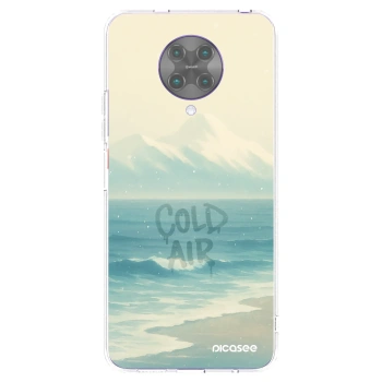 Picasee διαφανής θήκη σιλικόνης Xiaomi Poco F2 Pro - COLD AIR