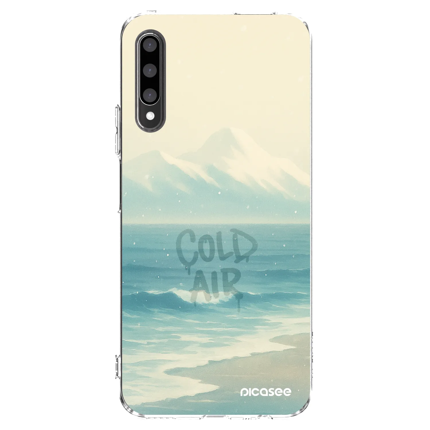 Picasee διαφανής θήκη σιλικόνης Honor 9X Pro - COLD AIR