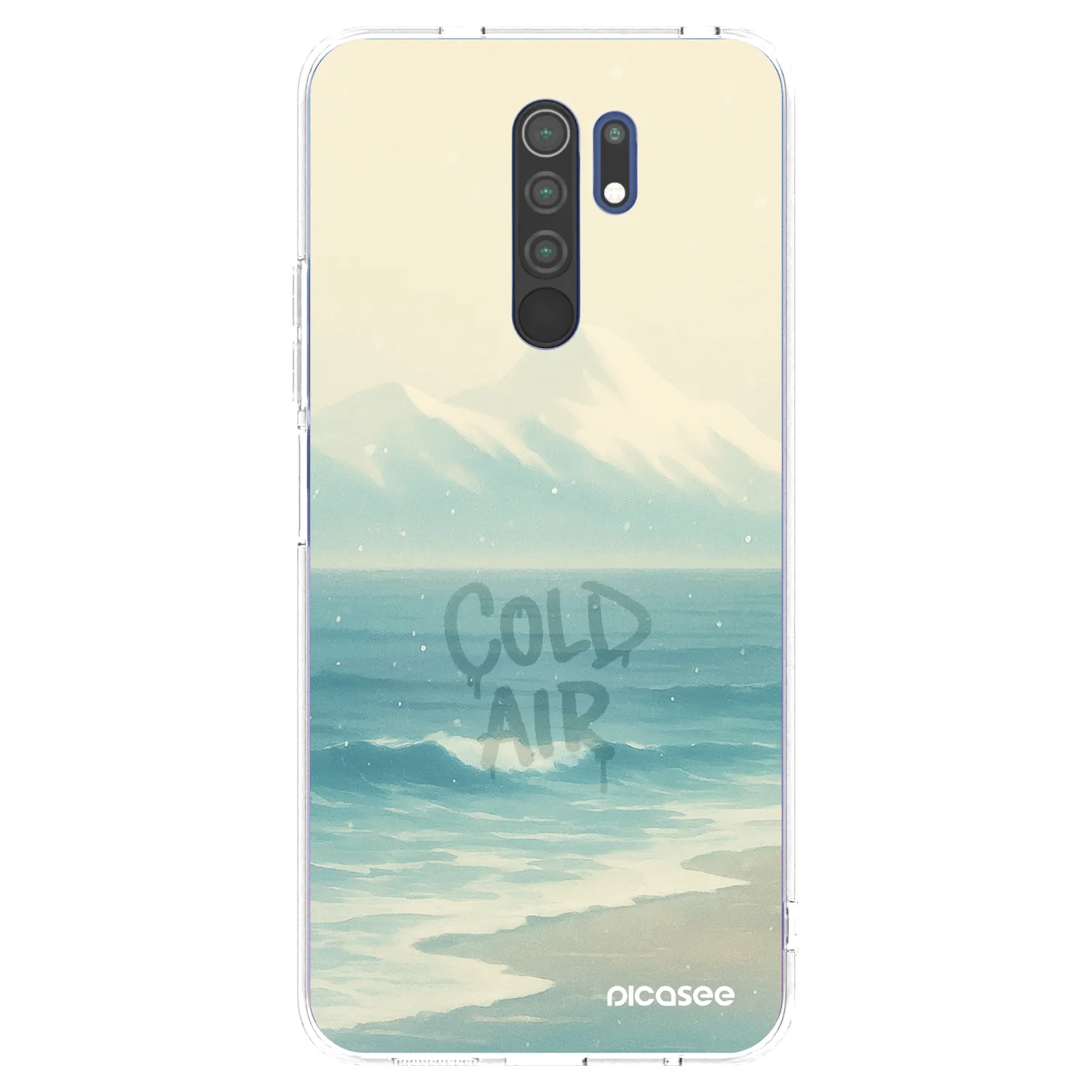 Picasee διαφανής θήκη σιλικόνης Xiaomi Redmi 9 - COLD AIR