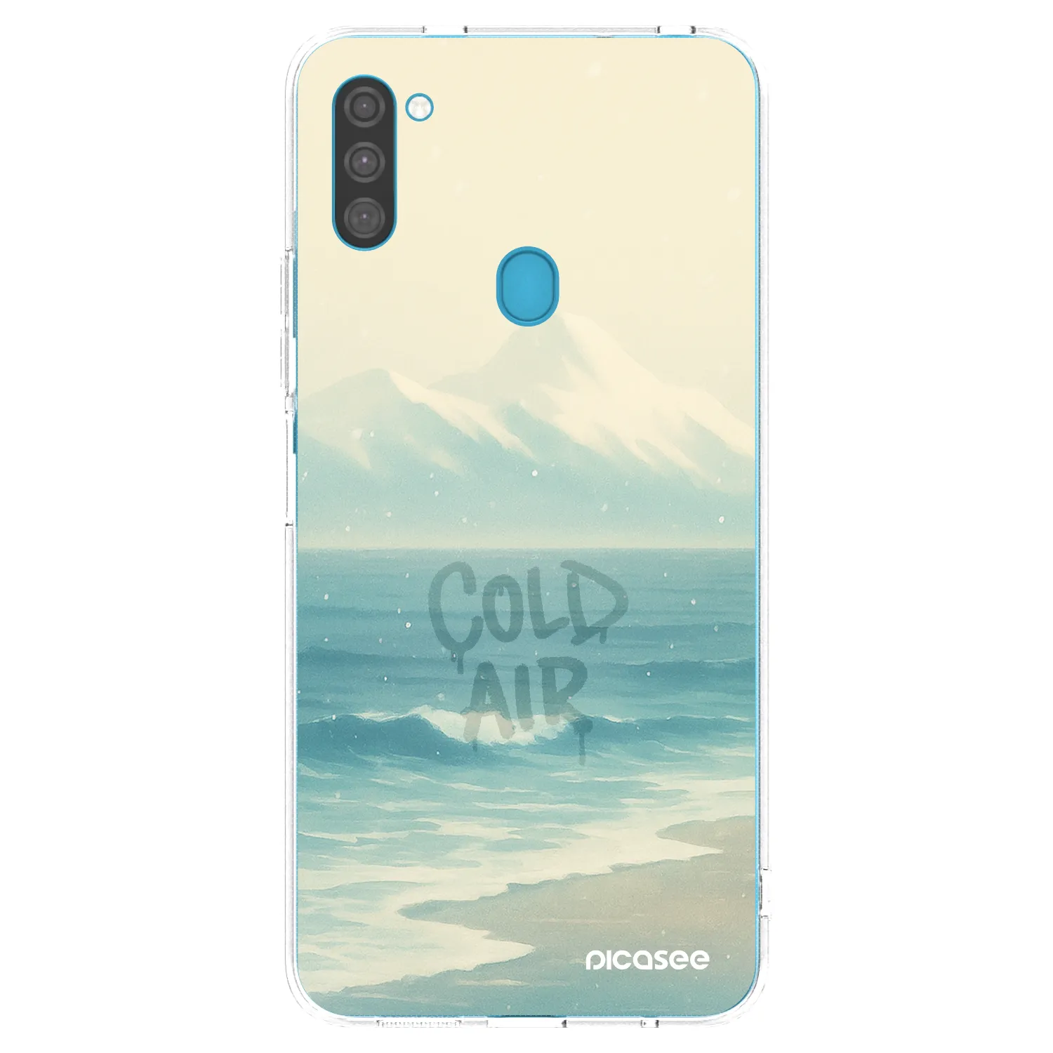 Picasee διαφανής θήκη σιλικόνης Samsung Galaxy M11 - COLD AIR