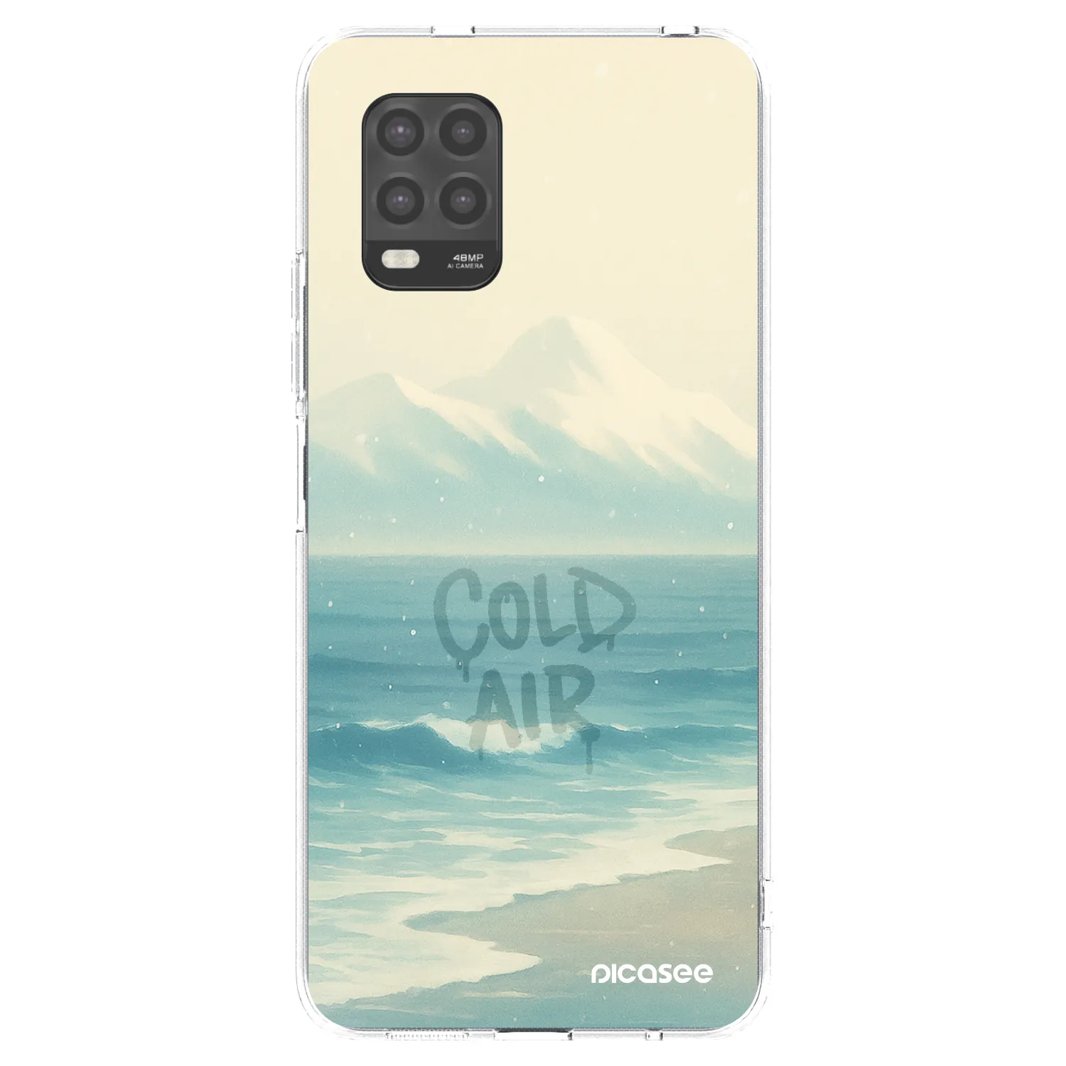 Picasee διαφανής θήκη σιλικόνης Xiaomi Mi 10 Lite - COLD AIR