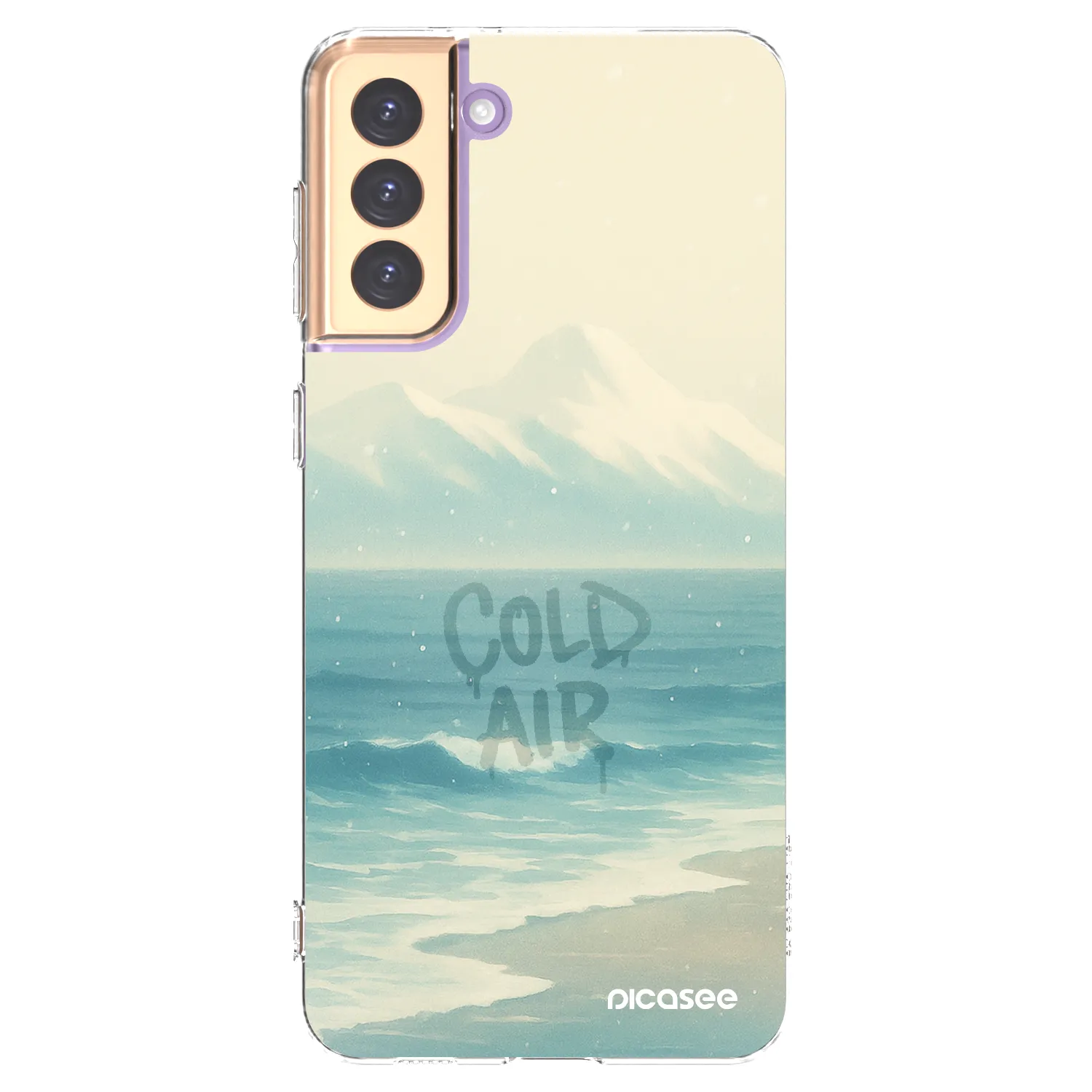 Picasee διαφανής θήκη σιλικόνης Samsung Galaxy S21+ 5G G996F - COLD AIR