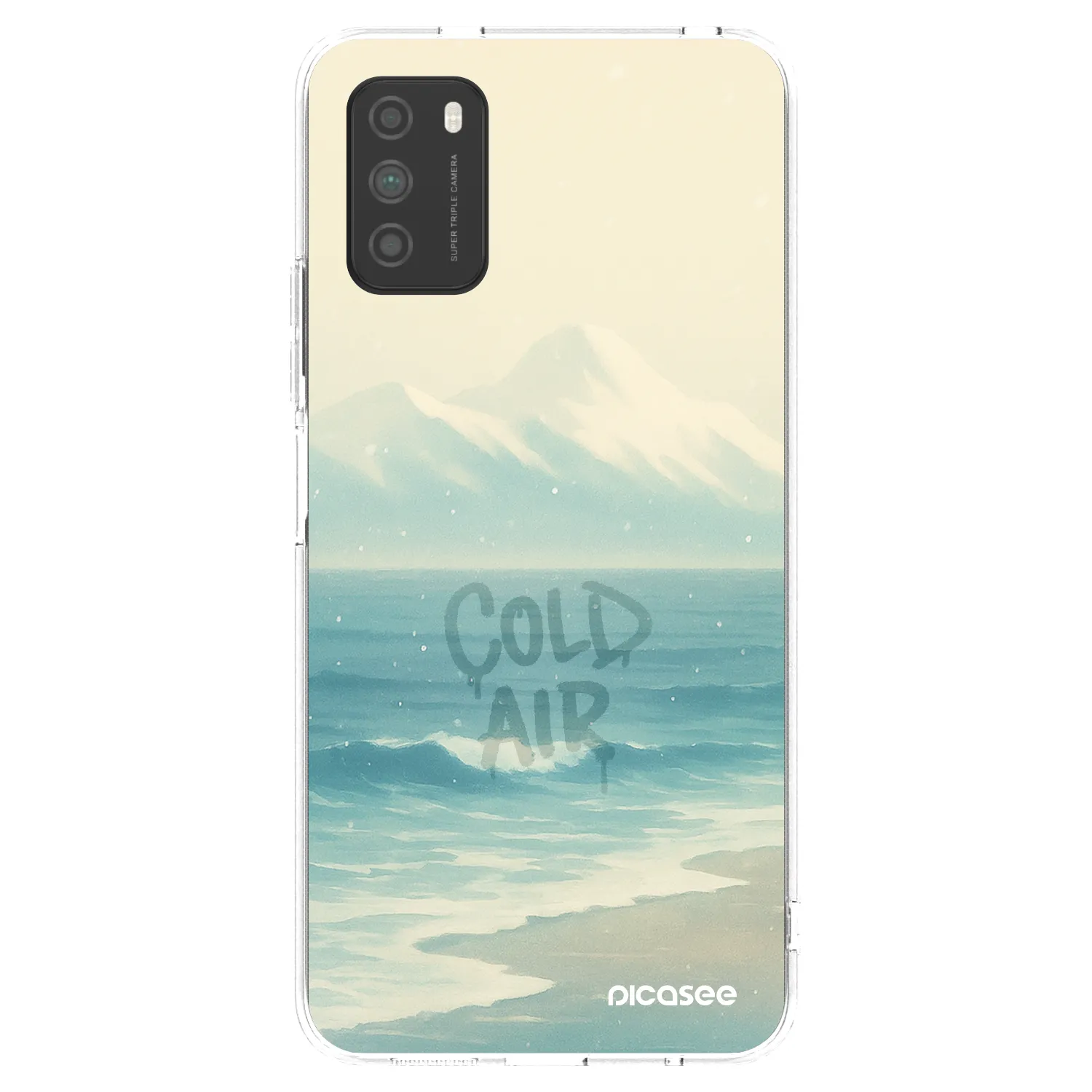 Picasee διαφανής θήκη σιλικόνης Xiaomi Poco M3 - COLD AIR
