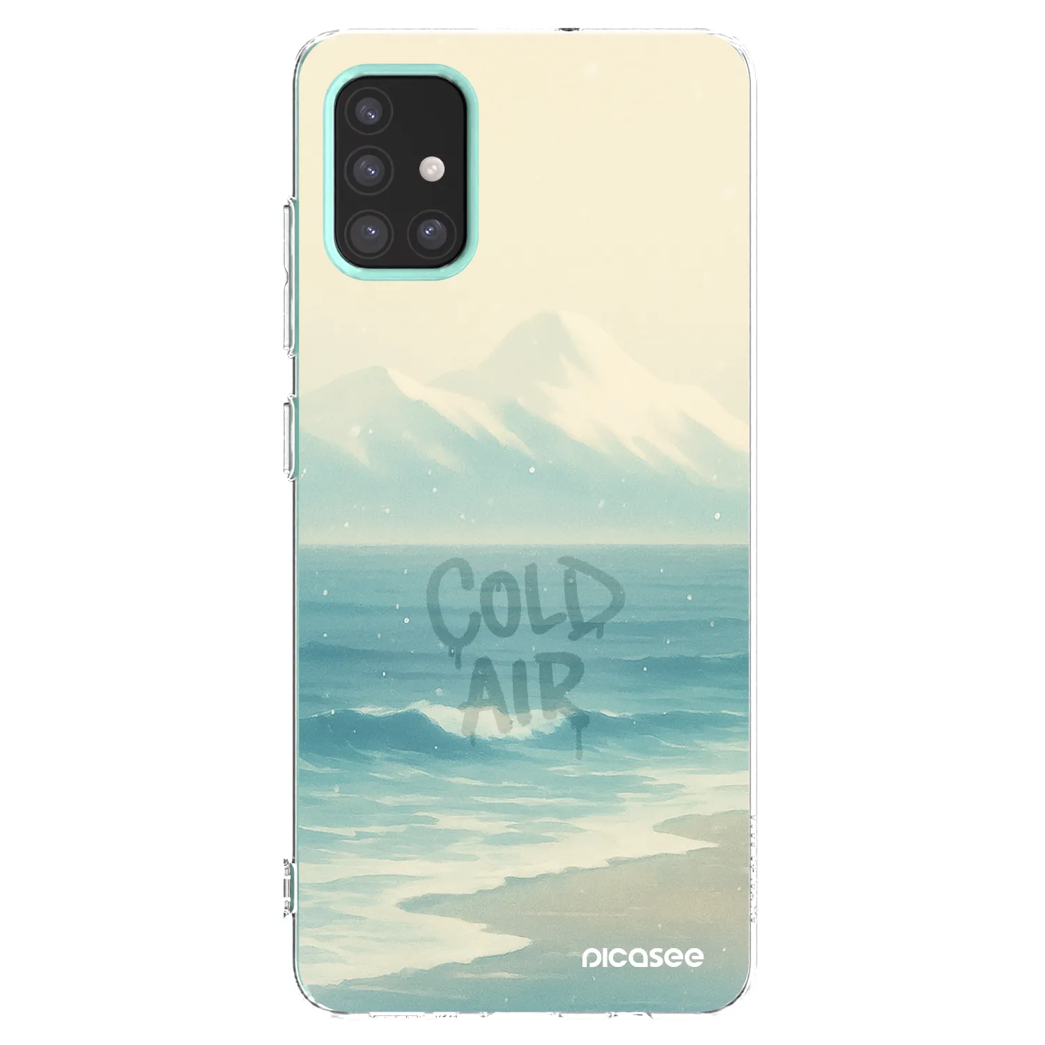 Picasee διαφανής θήκη σιλικόνης Samsung Galaxy M31s - COLD AIR