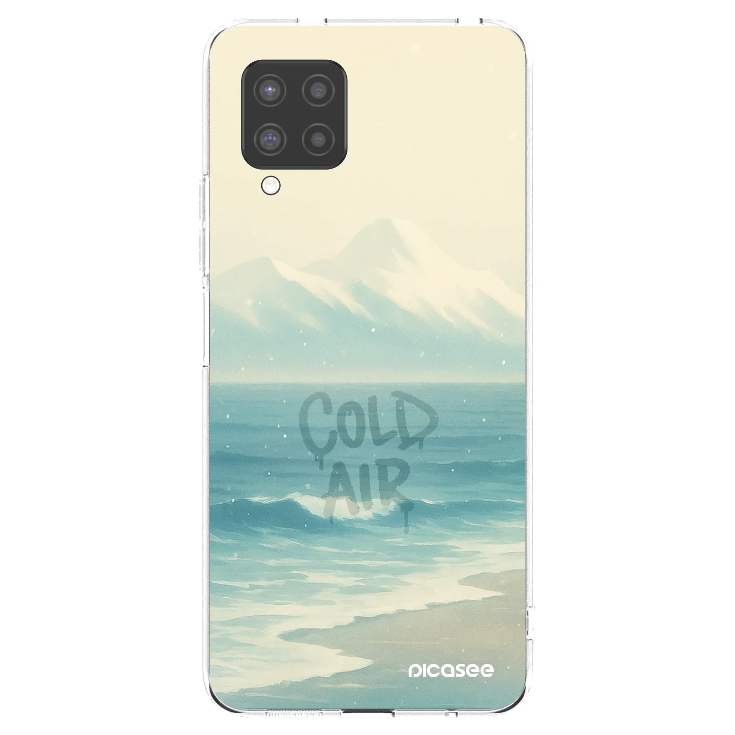 Picasee διαφανής θήκη σιλικόνης Samsung Galaxy A42 A426B - COLD AIR