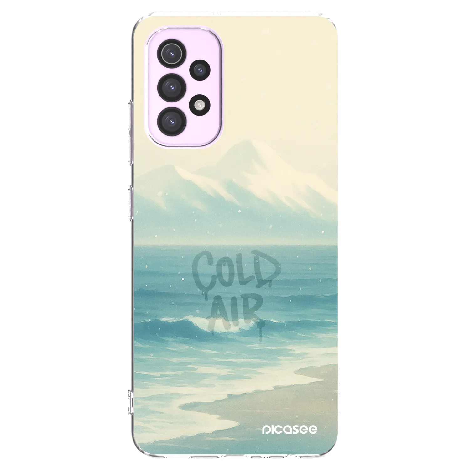 Picasee διαφανής θήκη σιλικόνης Samsung Galaxy A32 5G A326B - COLD AIR