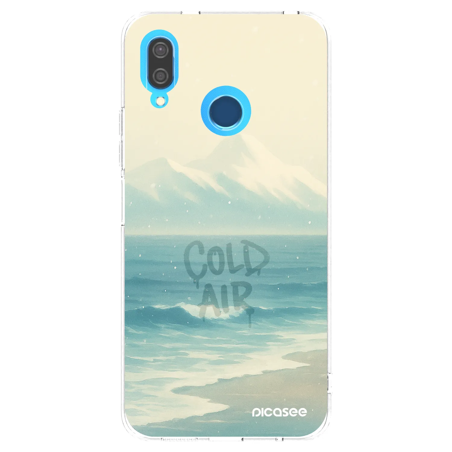 Picasee διαφανής θήκη σιλικόνης Huawei P20 Lite - COLD AIR