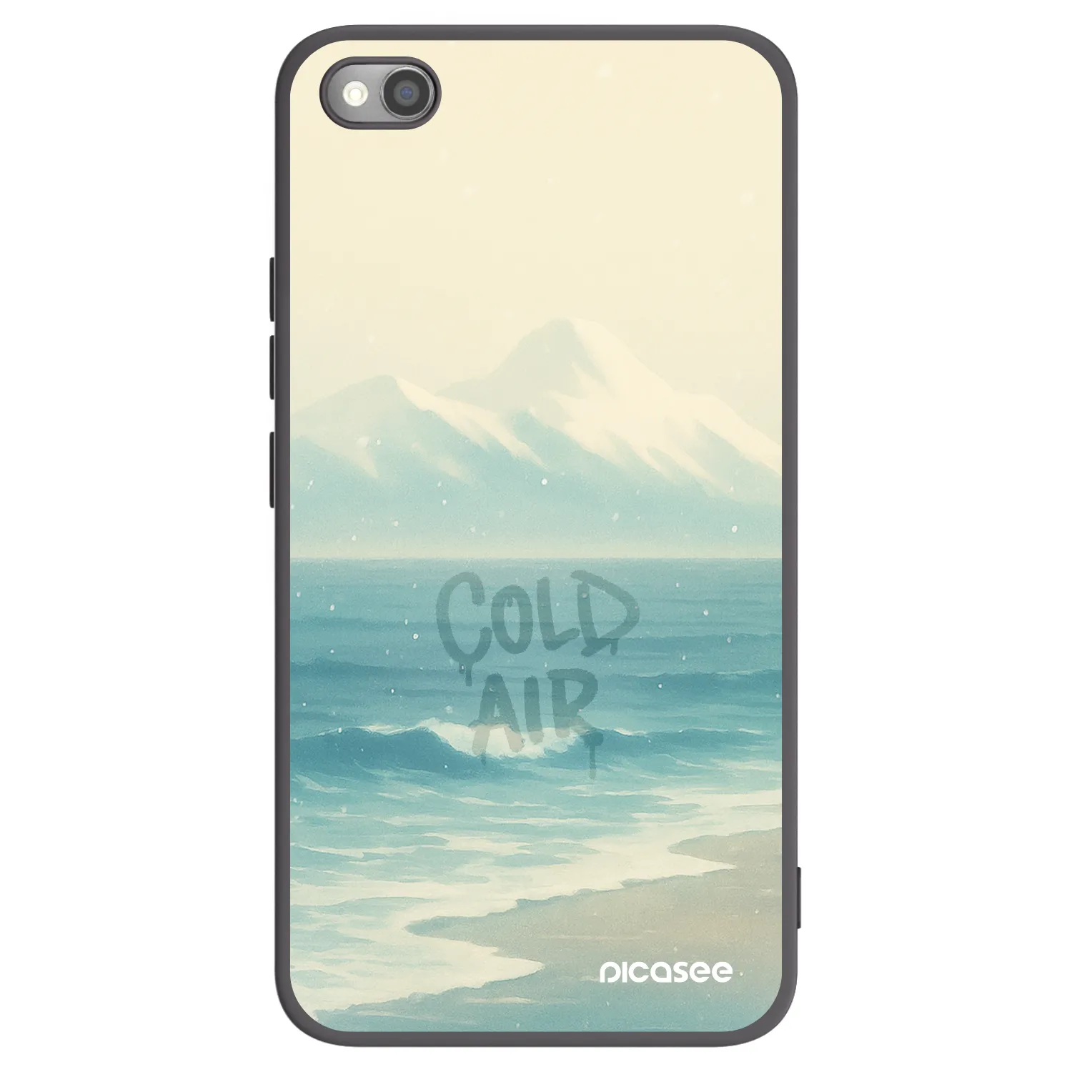 Picasee Μαύρη θήκη σιλικόνης για Xiaomi Mi 11 Ultra - COLD AIR