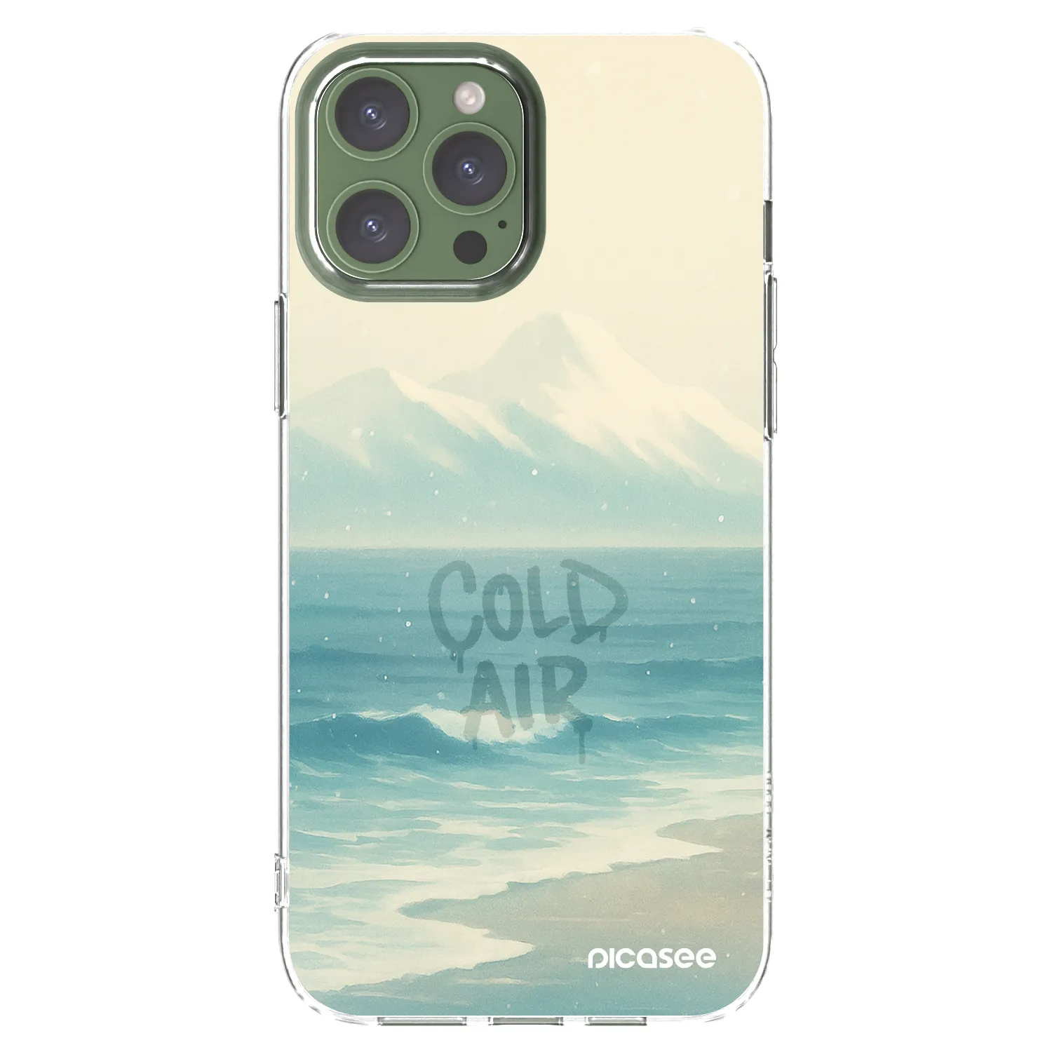 Picasee διαφανής θήκη σιλικόνης Apple iPhone 13 Pro Max - COLD AIR