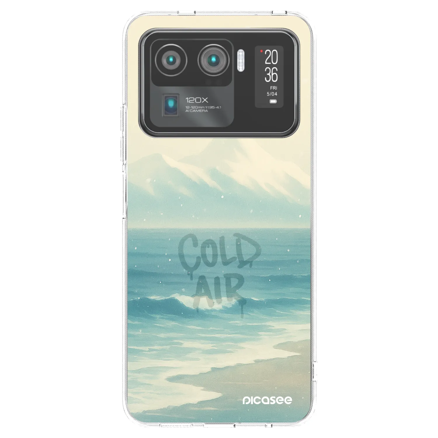 Picasee διαφανής θήκη σιλικόνης Xiaomi Mi 11 Ultra - COLD AIR