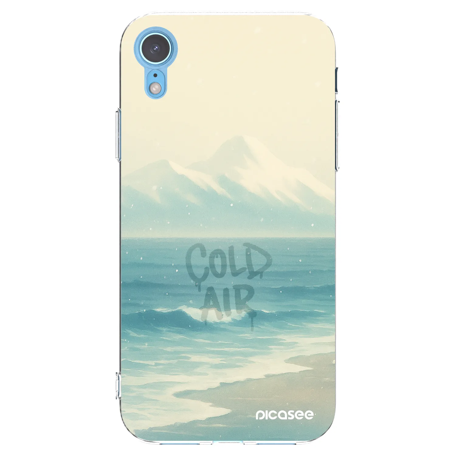 Picasee διαφανής θήκη σιλικόνης Apple iPhone XR - COLD AIR