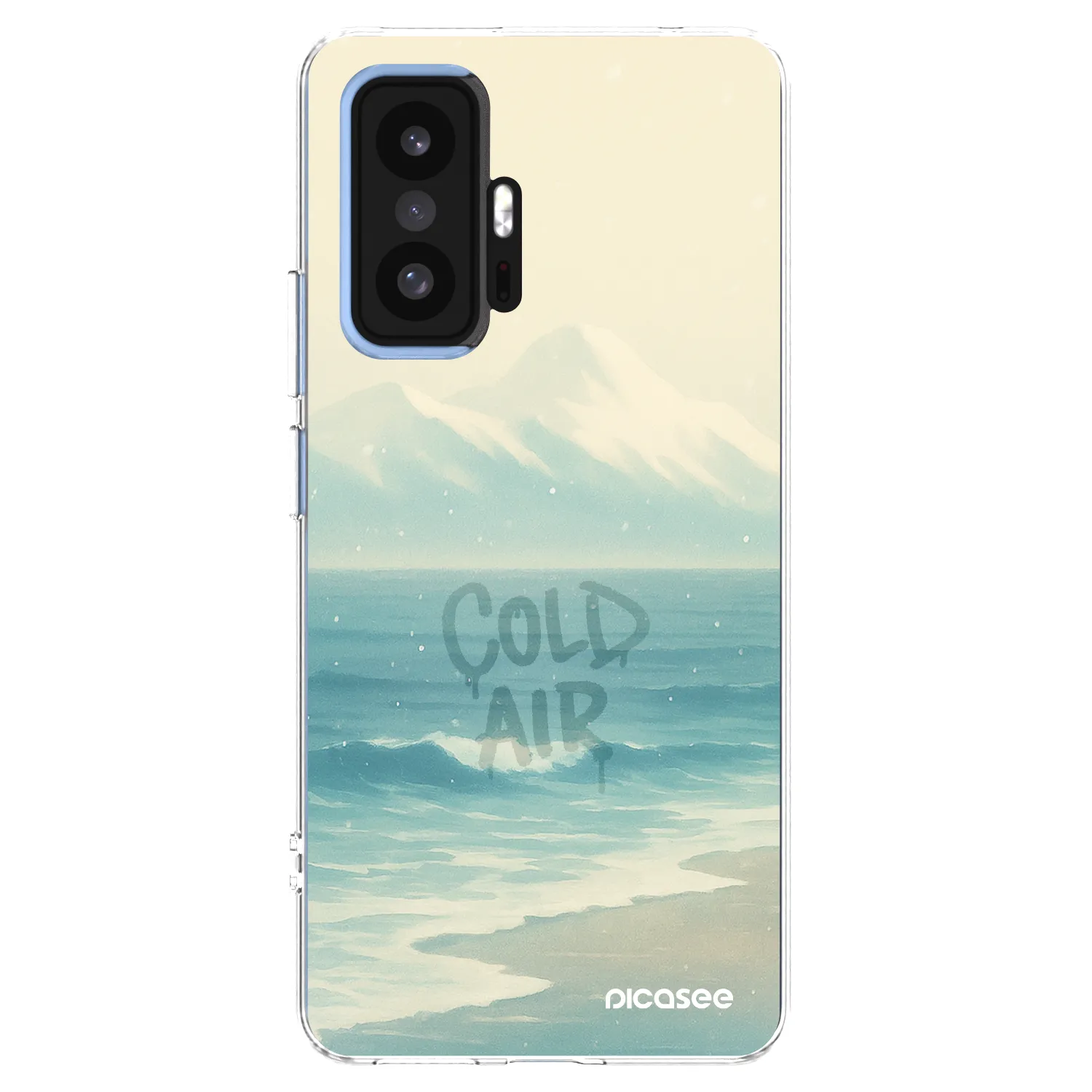 Picasee διαφανής θήκη σιλικόνης Xiaomi 11T Pro - COLD AIR