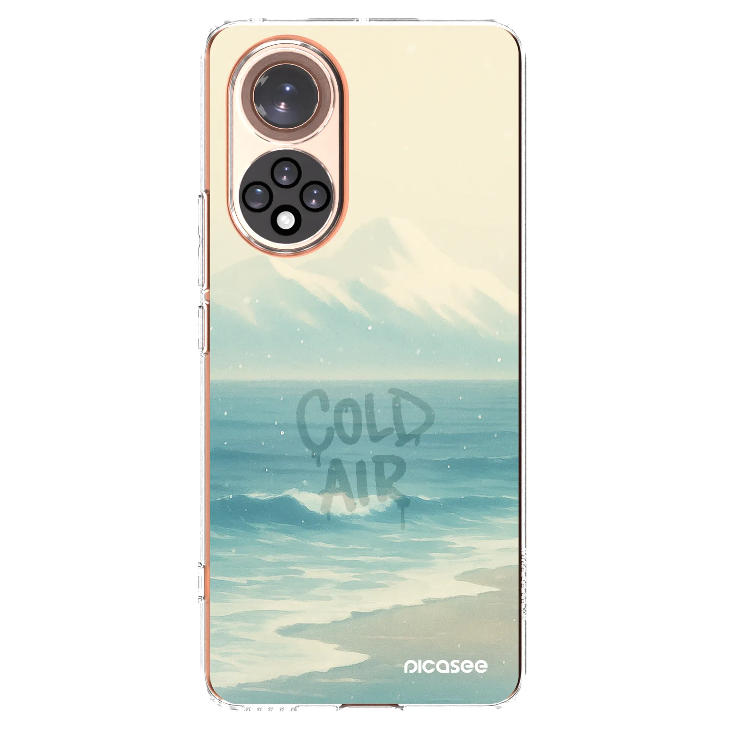 Picasee διαφανής θήκη σιλικόνης Honor 50 5G - COLD AIR