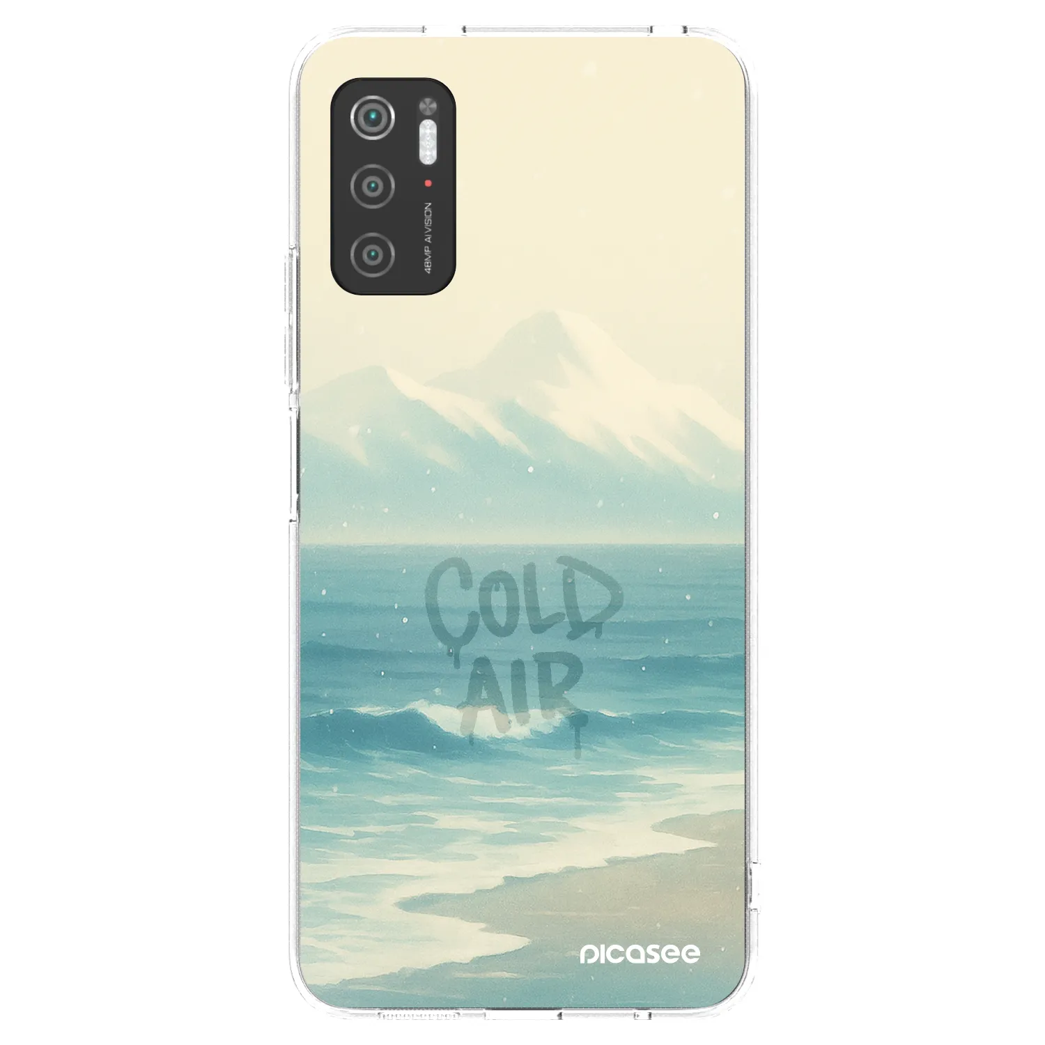 Picasee διαφανής θήκη σιλικόνης Xiaomi Poco M3 Pro 5G - COLD AIR
