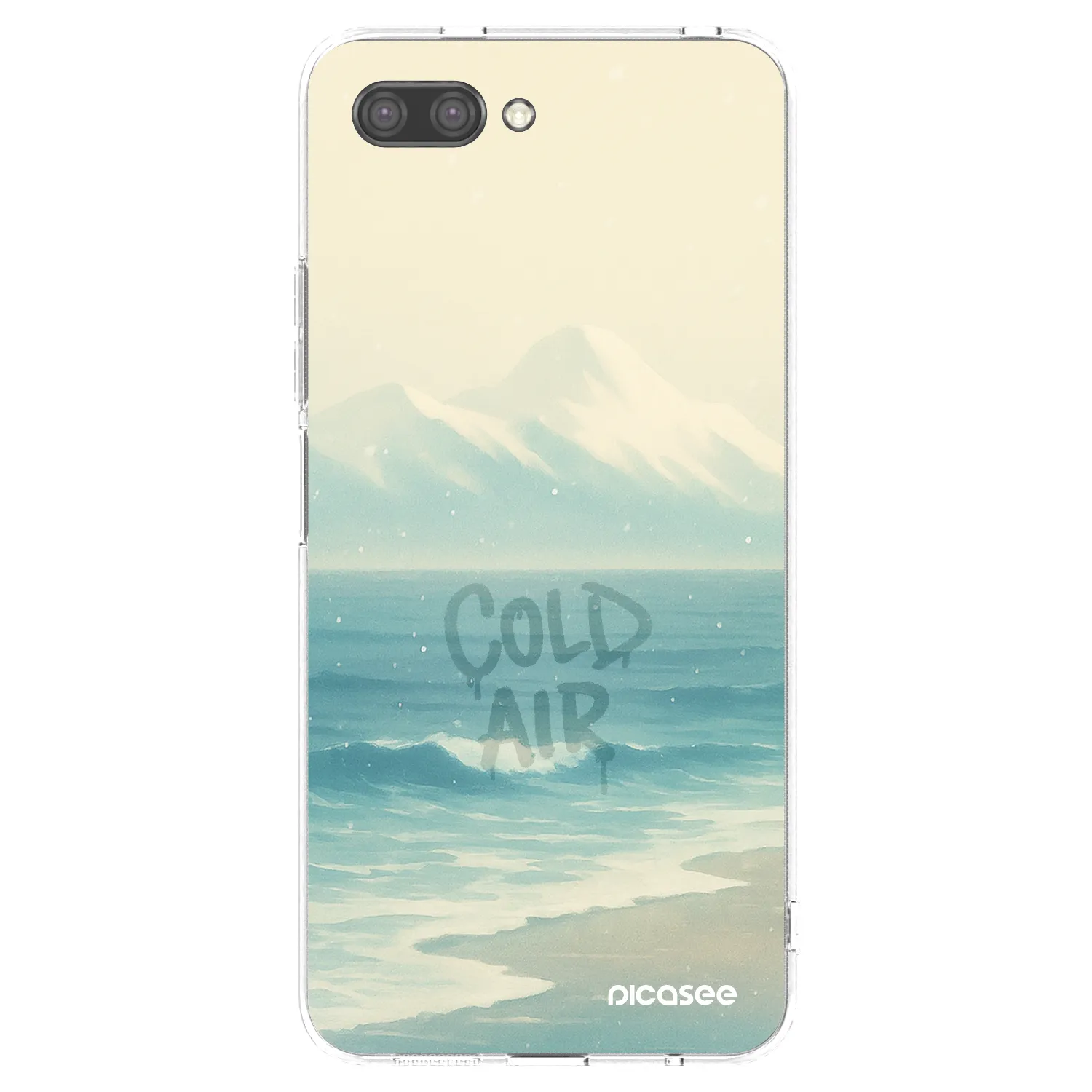 Picasee διαφανής θήκη σιλικόνης Honor 10 - COLD AIR