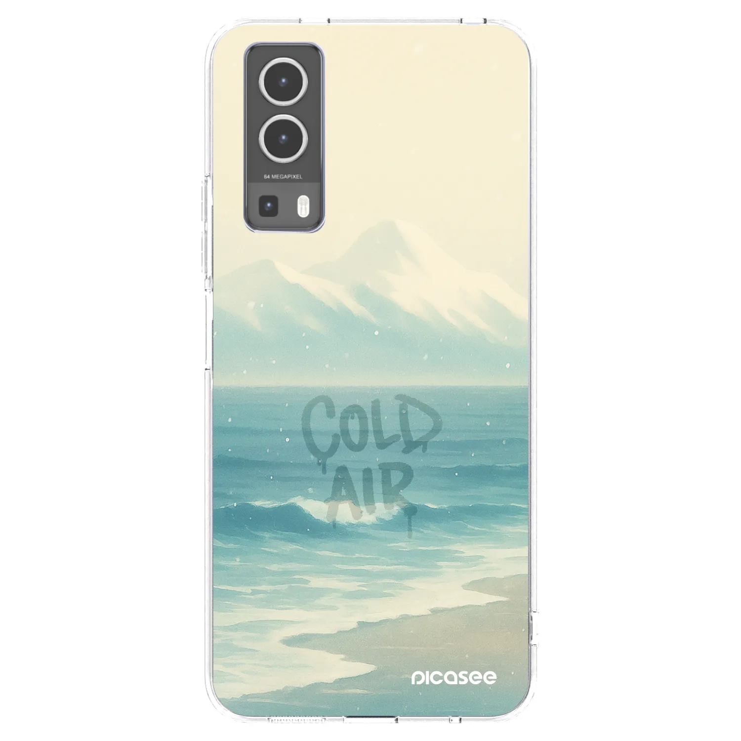 Picasee διαφανής θήκη σιλικόνης Vivo Y72 5G - COLD AIR