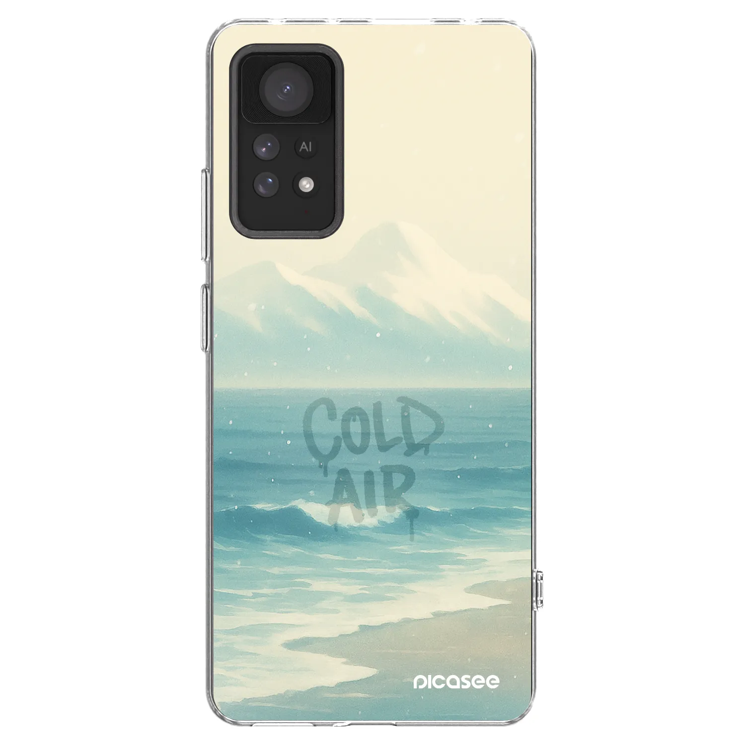 Picasee διαφανής θήκη σιλικόνης Xiaomi Redmi Note 11 Pro - COLD AIR