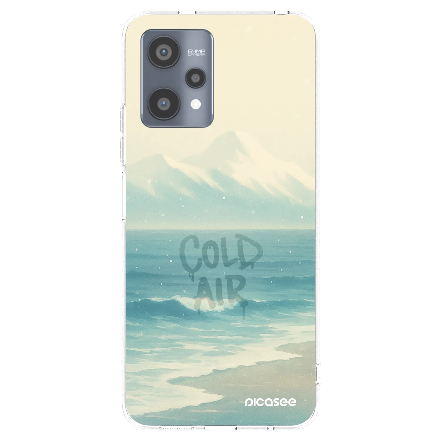 Picasee διαφανής θήκη σιλικόνης Realme 9 Pro 5G - COLD AIR
