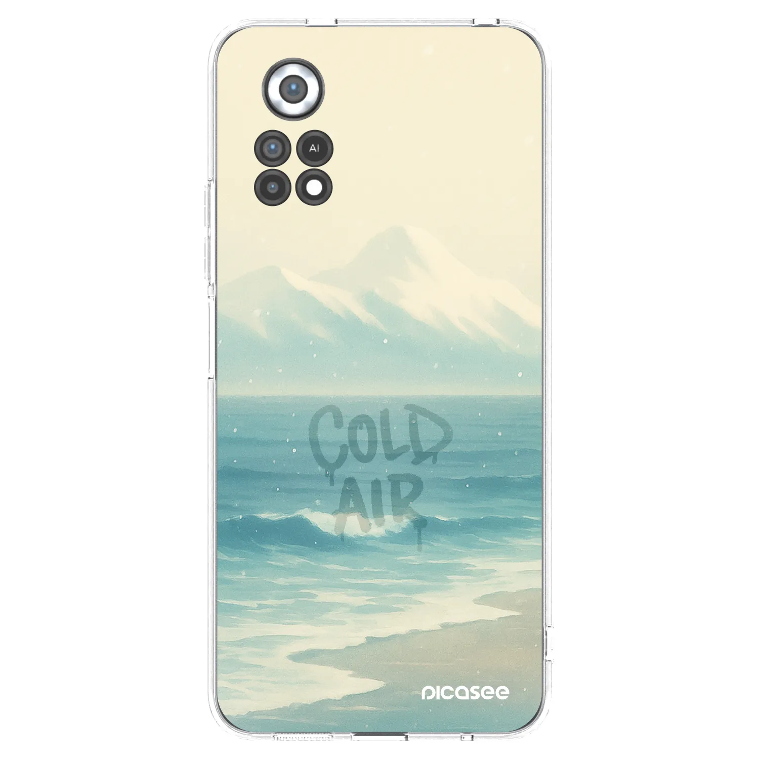 Picasee διαφανής θήκη σιλικόνης Xiaomi Poco X4 Pro 5G - COLD AIR