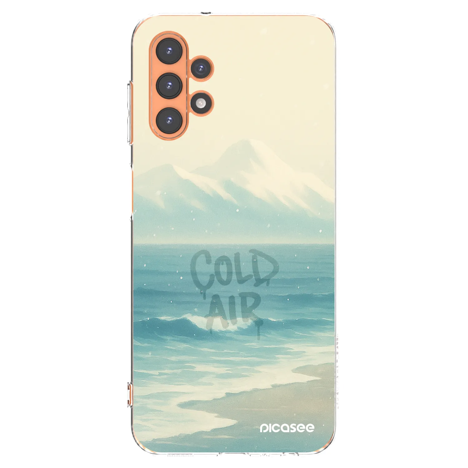 Picasee διαφανής θήκη σιλικόνης Samsung Galaxy A13 4G A135 - COLD AIR