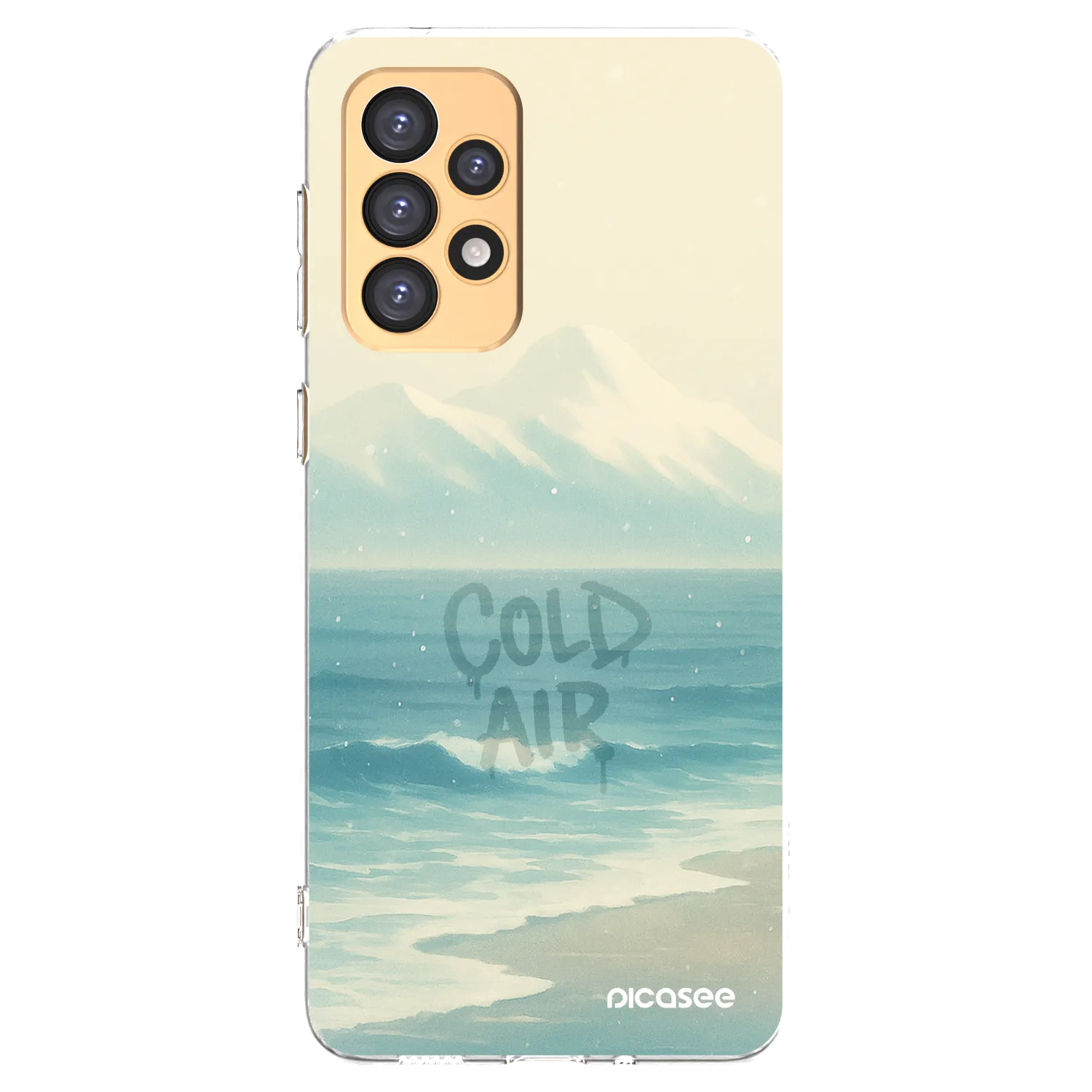 Picasee διαφανής θήκη σιλικόνης Samsung Galaxy A33 5G A336 - COLD AIR