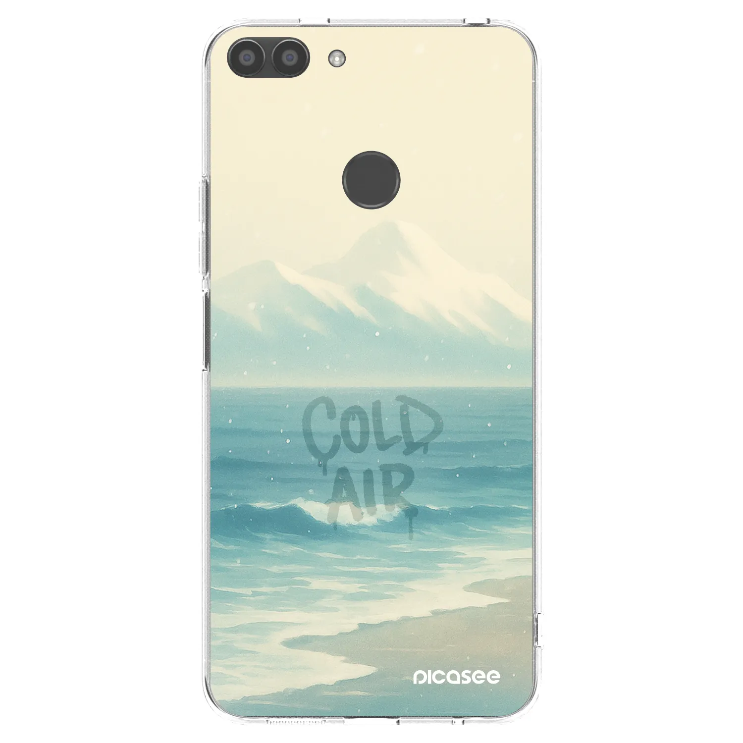 Picasee διαφανής θήκη σιλικόνης Huawei P Smart - COLD AIR