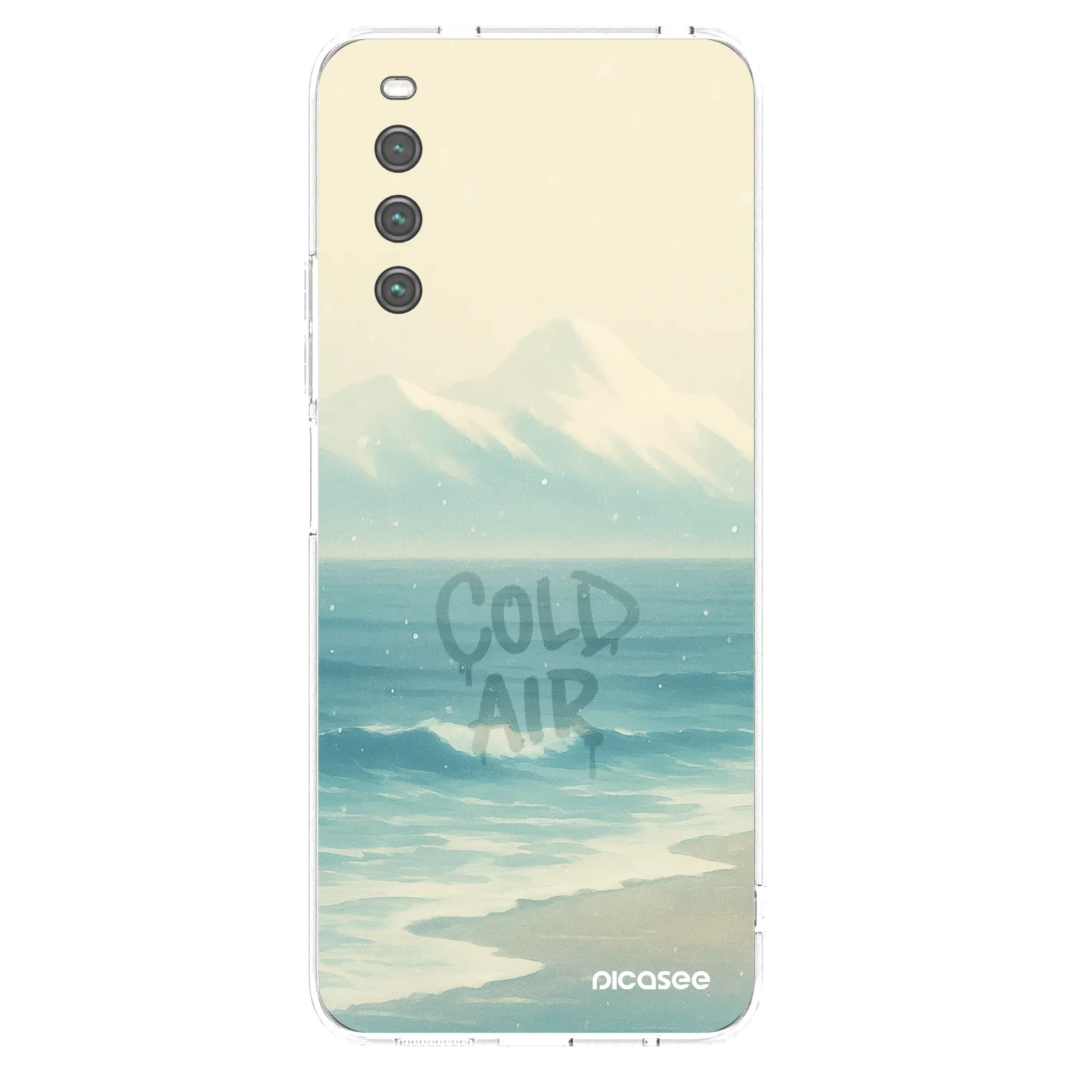 Picasee διαφανής θήκη σιλικόνης Sony Xperia 10 IV 5G - COLD AIR