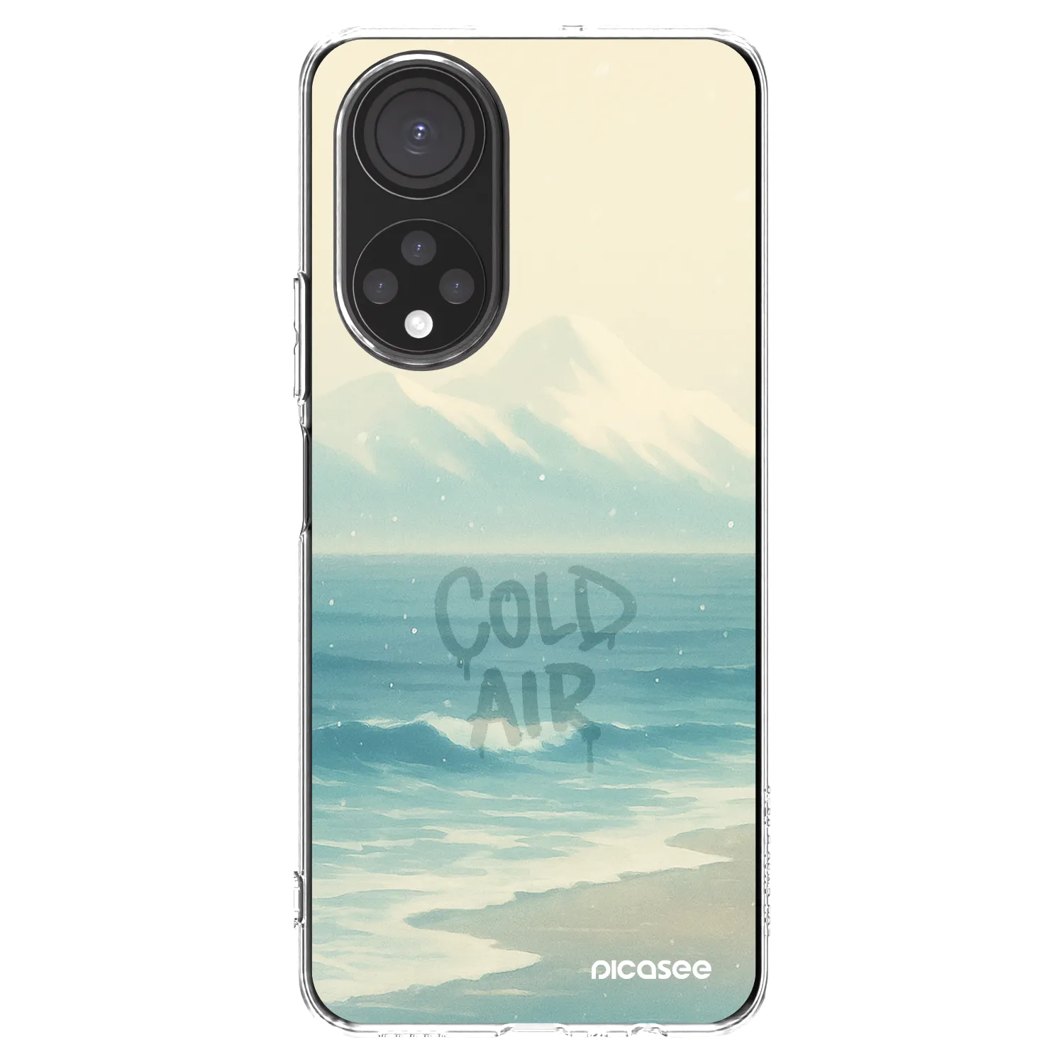 Picasee διαφανής θήκη σιλικόνης Honor X7 - COLD AIR