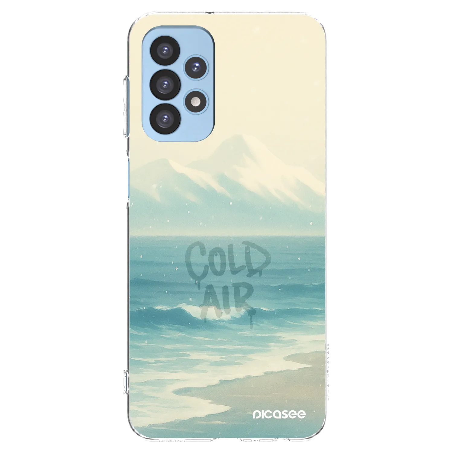 Picasee διαφανής θήκη σιλικόνης Samsung Galaxy A23 A235F 4G - COLD AIR
