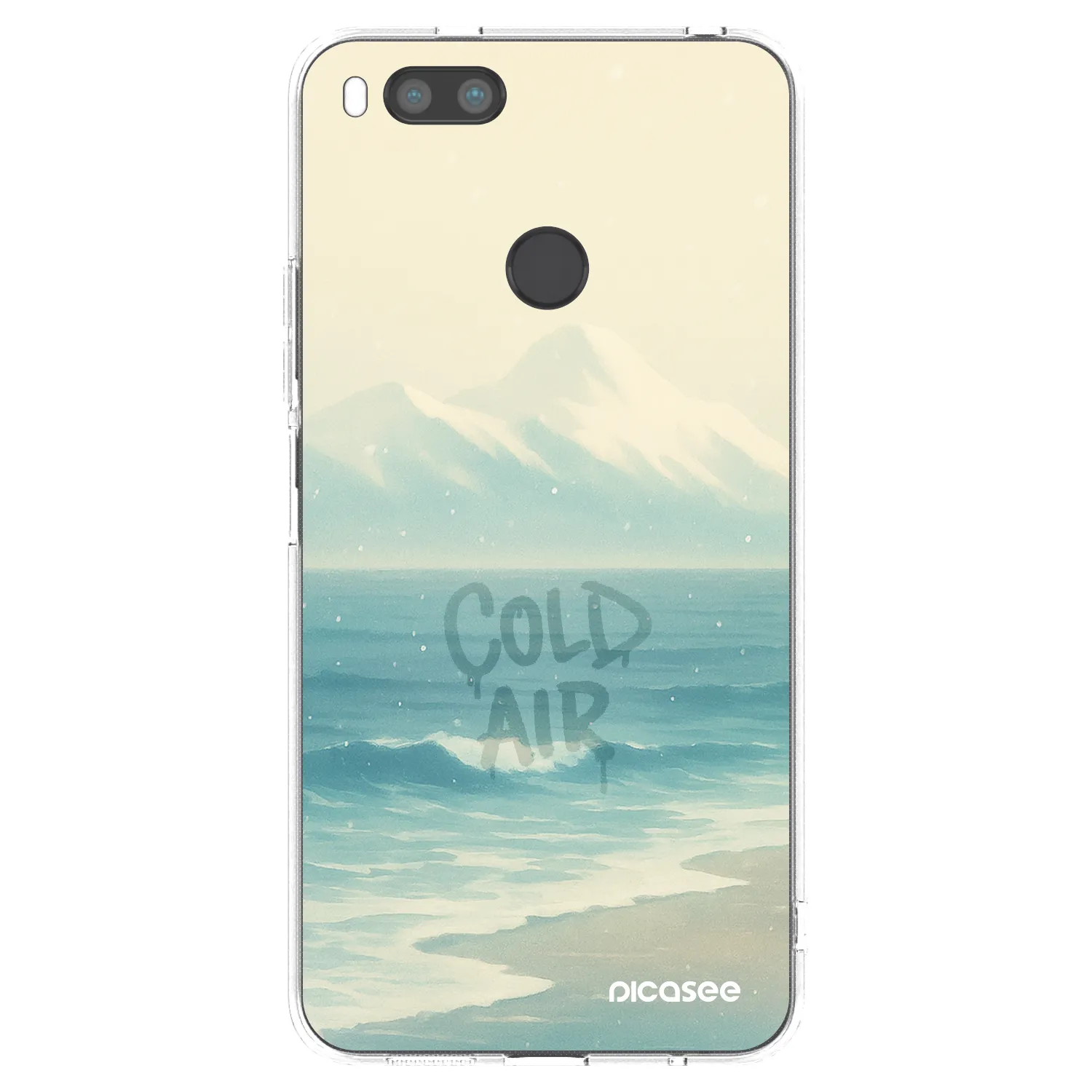 Picasee διαφανής θήκη σιλικόνης Xiaomi Redmi A1 - COLD AIR