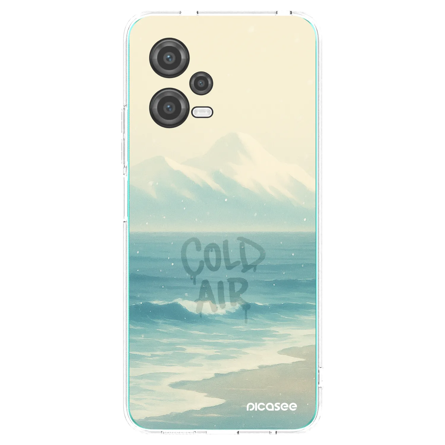 Picasee διαφανής θήκη σιλικόνης Xiaomi Poco X5 - COLD AIR