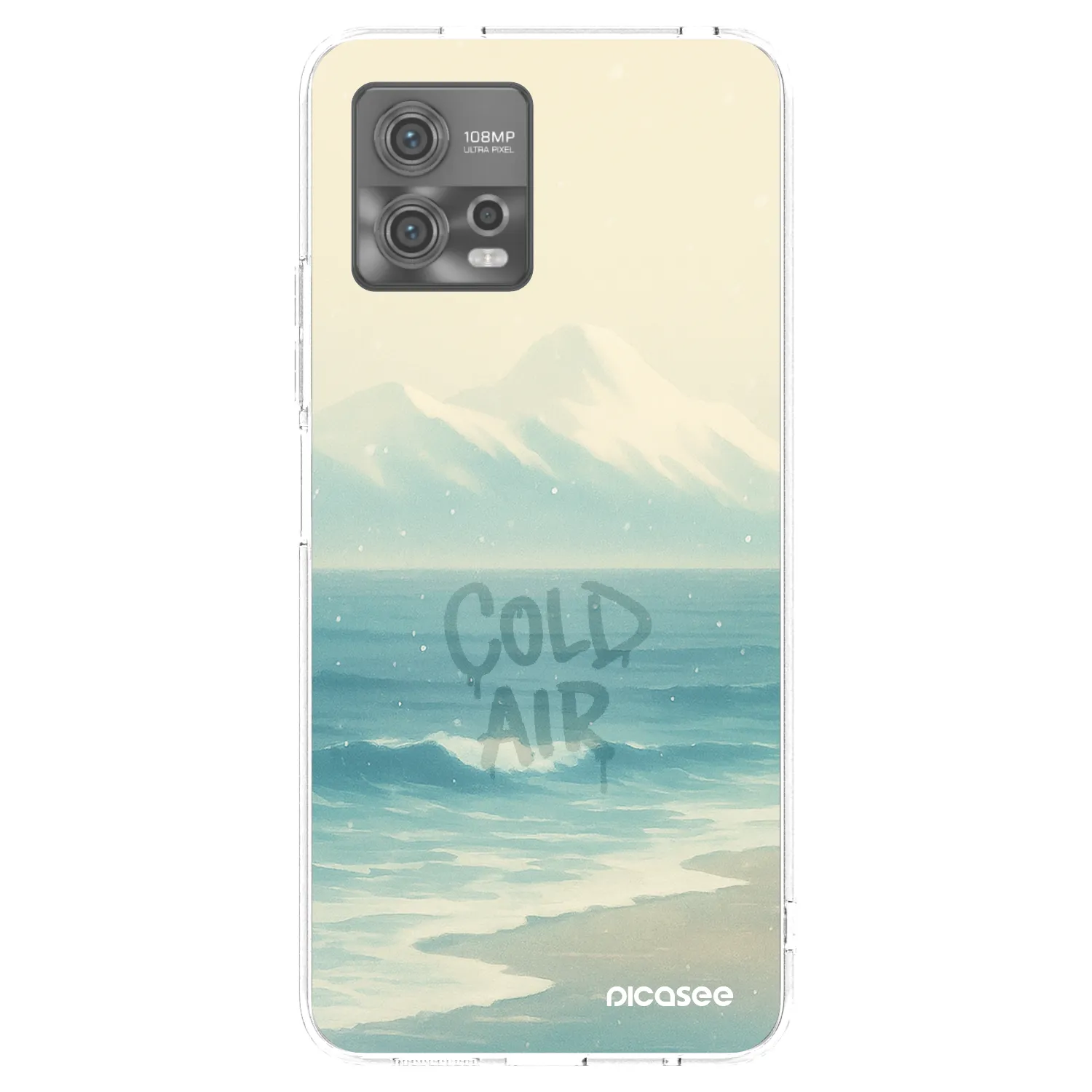 Picasee διαφανής θήκη σιλικόνης Motorola Moto G72 - COLD AIR